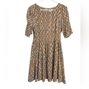 O’Live Hotstuff S Label Summer Office Dress, Lined, Shortsleeved
